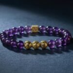 Amethyst Gold Vermeil Bracelet I (8mm) - 图片 3