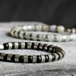 Armored Matte Onyx Bracelet VII (6mm) - 图片 4