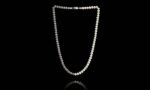 Pearl - Silver Necklace V (7mm) - 图片 3