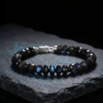 Black Labradorite Bracelet I  (8mm) - 图片 3