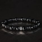 Black Onyx - Shungite Bracelet I (6-8mm) - 图片 6