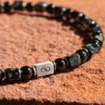Black Tourmaline - Cube Bracelet IV (4mm) - 图片 3
