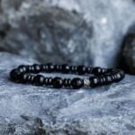 Black Onyx - Shungite Bracelet I (6-8mm) - 图片 3