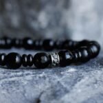 Black Onyx - Shungite Bracelet I (6-8mm) - 图片 4