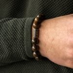 Bronzite Gold Bracelet I (12mm) - 图片 3
