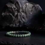 Burmese Green Jade Bracelet XXI (7.5-8mm) - 图片 3