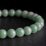 Burmese Mint Green Jade Bracelet XIX (7mm) - 图片 5