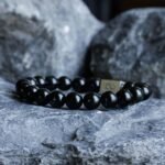Burmese Black Jade Bracelet III (10mm) - 图片 3