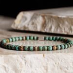 Camel-Turquoise Hematite Bracelet V (4mm) - 图片 3