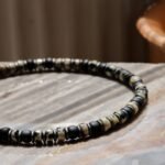 Dalmatian Jasper - Black Bracelet II (4mm) - 图片 4