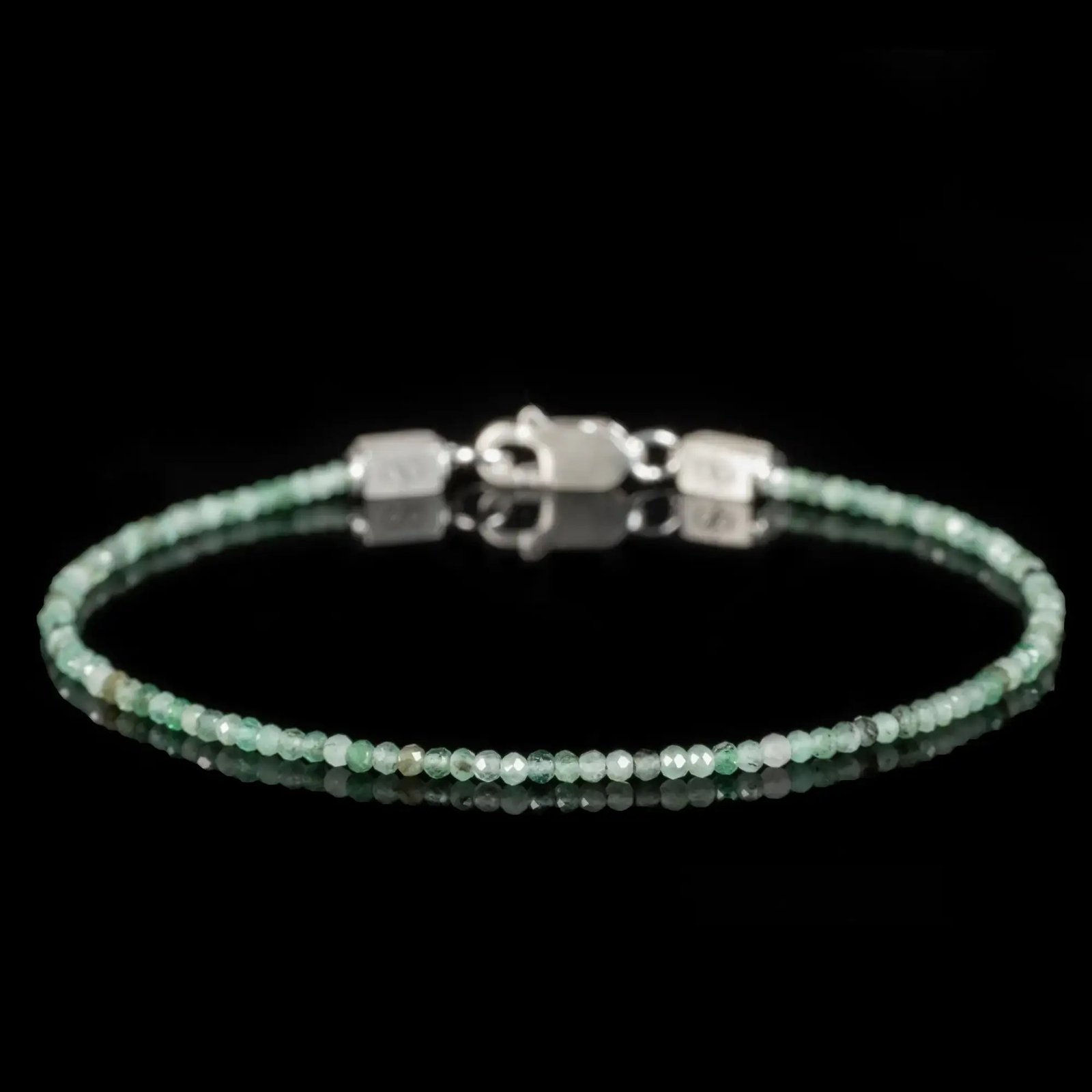 EmeraldBraceletXVIII_2mm_-solo-productshot-2.jpg Emerald Bracelet XVIII (2mm) - 图片 1