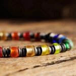 Multicolor Silver & Hematite Bracelet II (6mm) - 图片 3