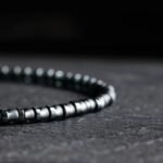 Hematite - Silver Grey Bracelet I (3mm) - 图片 3