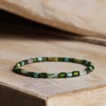 Hematite Mixed Blue/Green Bracelet I (4mm) - 图片 3