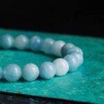 Multitoned Blue Aquamarine Bracelet XV (8mm) - 图片 4