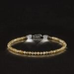 Mustard Yellow Labradorite Bracelet I (3mm) - 图片 5