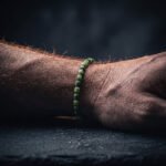 Nephrite Jade Cube Bracelet V (4mm) - 图片 5
