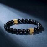 Onyx Gold Vermeil Bracelet II (8mm) - 图片 3