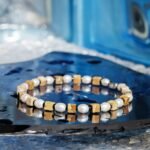 Pearl - Landscape Jasper Cube Bracelet II (4-7mm) - 图片 3