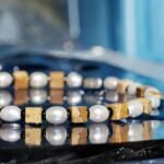 Pearl - Landscape Jasper Cube Bracelet II (4-7mm) - 图片 5