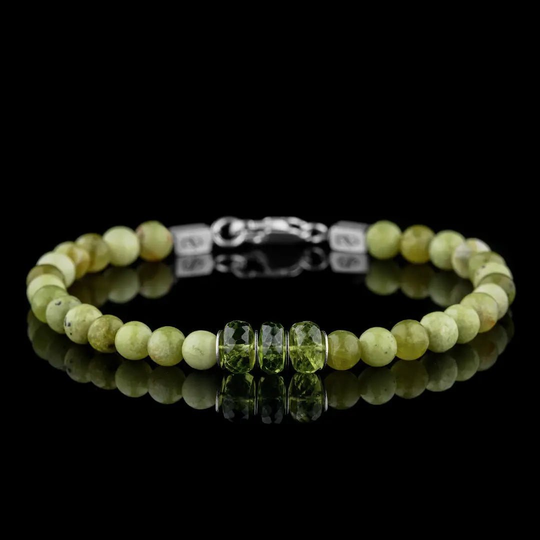 PeridotBracelet10carat_6mm.jpg Peridot Bracelet 10 carat (6mm) - 图片 1