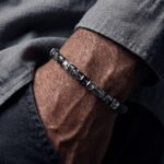 Tourmalinated Quartz Cube Bracelet I (4mm) - 图片 4