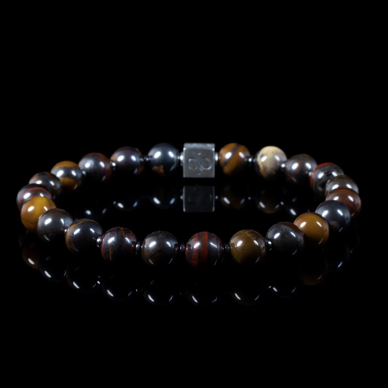 TigerIronBraceletVI_8mm_-solo-productshot.jpg Tiger Iron Bracelet VI (8mm) - 图片 1