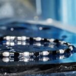 White Pearl - Black Bracelet II (3mm) - 图片 3