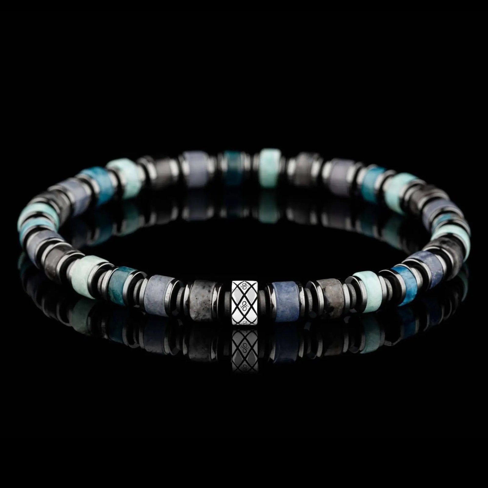 square1-Amazonite-Aventurine-Kyanite-LabradoriteBraceletIV_6mm.jpg Fusion Gems Bracelet II (6mm) - 图片 1