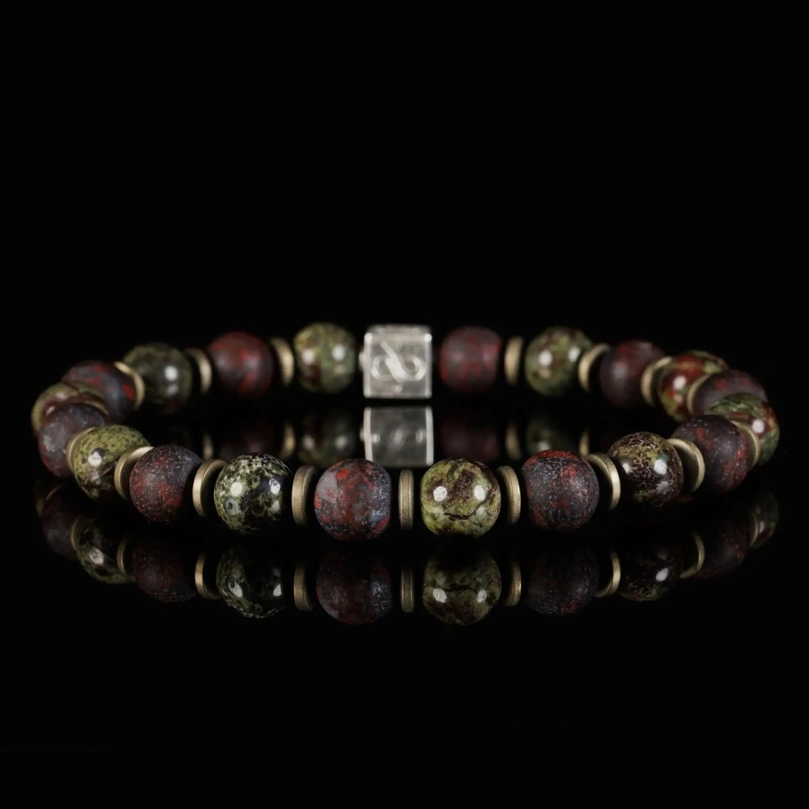 square1-DragonBloodJasperBraceletXI_8mm_1.jpg Dragon Blood Jasper Bracelet XI (8mm) - 图片 1
