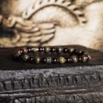 Dragon Blood Jasper - Red Garnet Bracelet X (6mm) - 图片 4