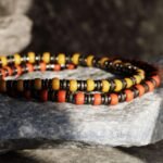 Hematite - Orange Bracelet XV (4mm) - 图片 3