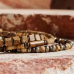 Landscape Jasper - Cube Bracelet X (4mm) - 图片 3
