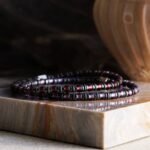 Hematite - Purple Bracelet XXI (4mm) - 图片 3