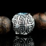 Paladin Swiss Blue Topaz - Matte Bronzite Bracelet I (6mm) - 图片 3