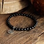 Black Tourmaline - Black Tortoise Bracelet (6mm) - 图片 4