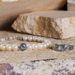 Paladin Swiss Blue Topaz - Pearl Bracelet I (8mm) - 图片 4