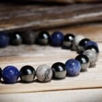 Sodalite-Picasso Jasper-Hematite Bracelet I (8mm) - 图片 4