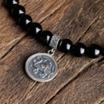 Black Tourmaline - Black Tortoise Bracelet (6mm) - 图片 5