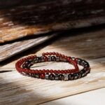 Red Garnet - Carnelian - Smoky Quartz Bracelet I (6mm) - 图片 3