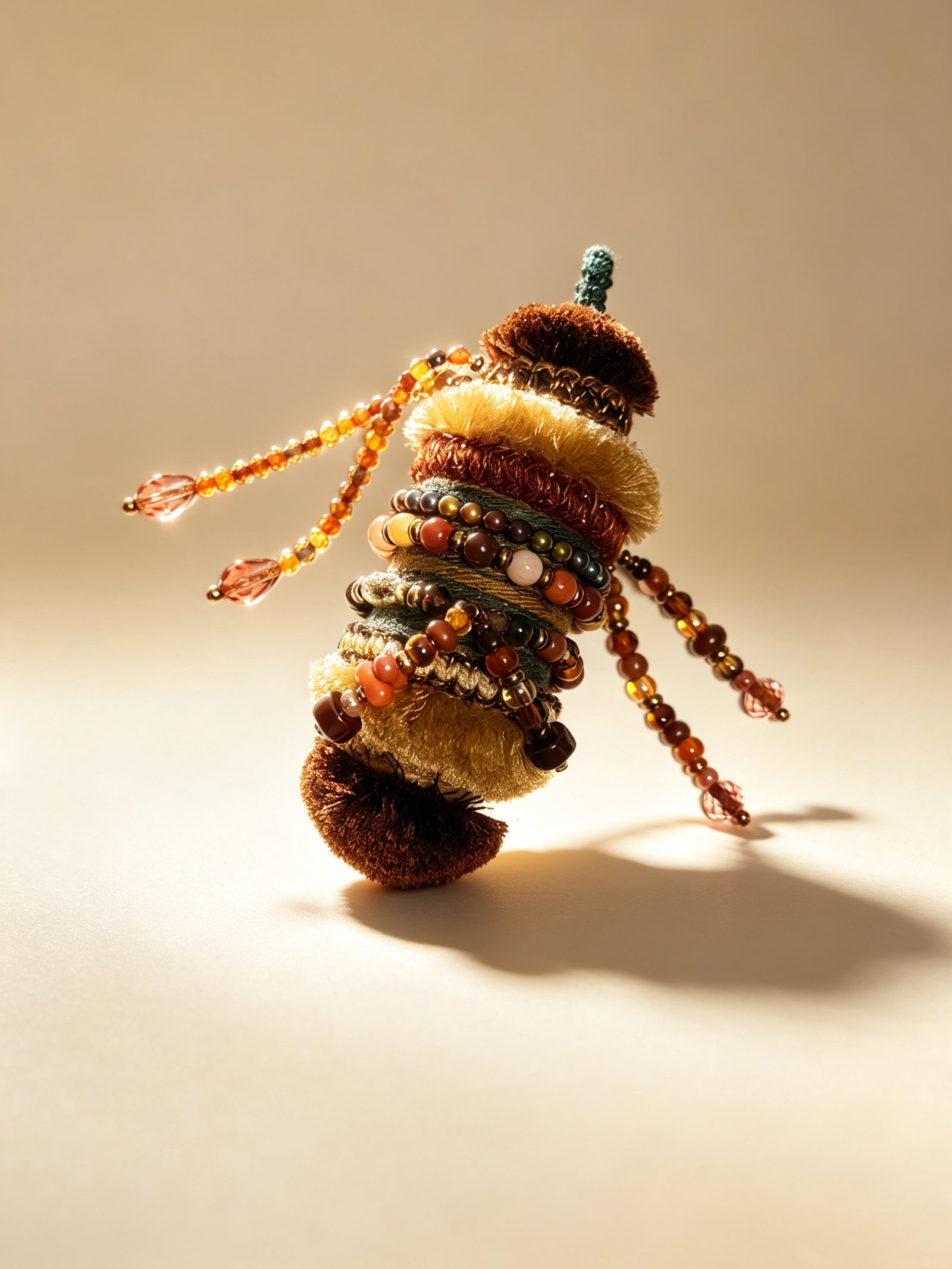 ac6e5c9d9c9a22cb0881f051c288e8f6 Woven Spool Charm -Autumn Timber(One of a kind) - Image 1